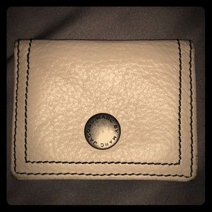 Marc by Mar Jacobs small beige card holder